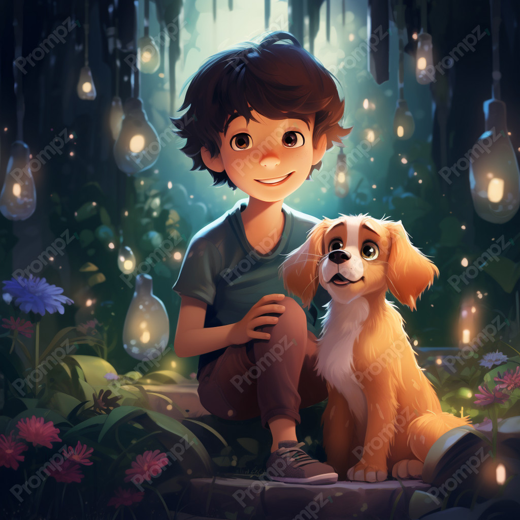 Preview of Midjourney Prompt Fairy Tale Art Kids Illustrations image example 4 Midjourney V5.2 Prompt for Fairy Tale Art Kids Illustrations Preview 4