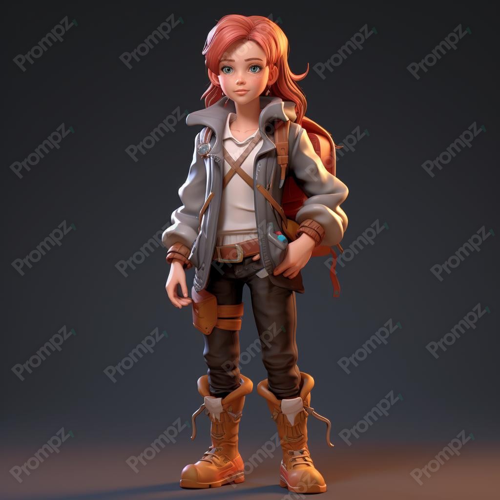 Midjourney V5.2 Prompt for 3D RPG Gaming Character Preview 3