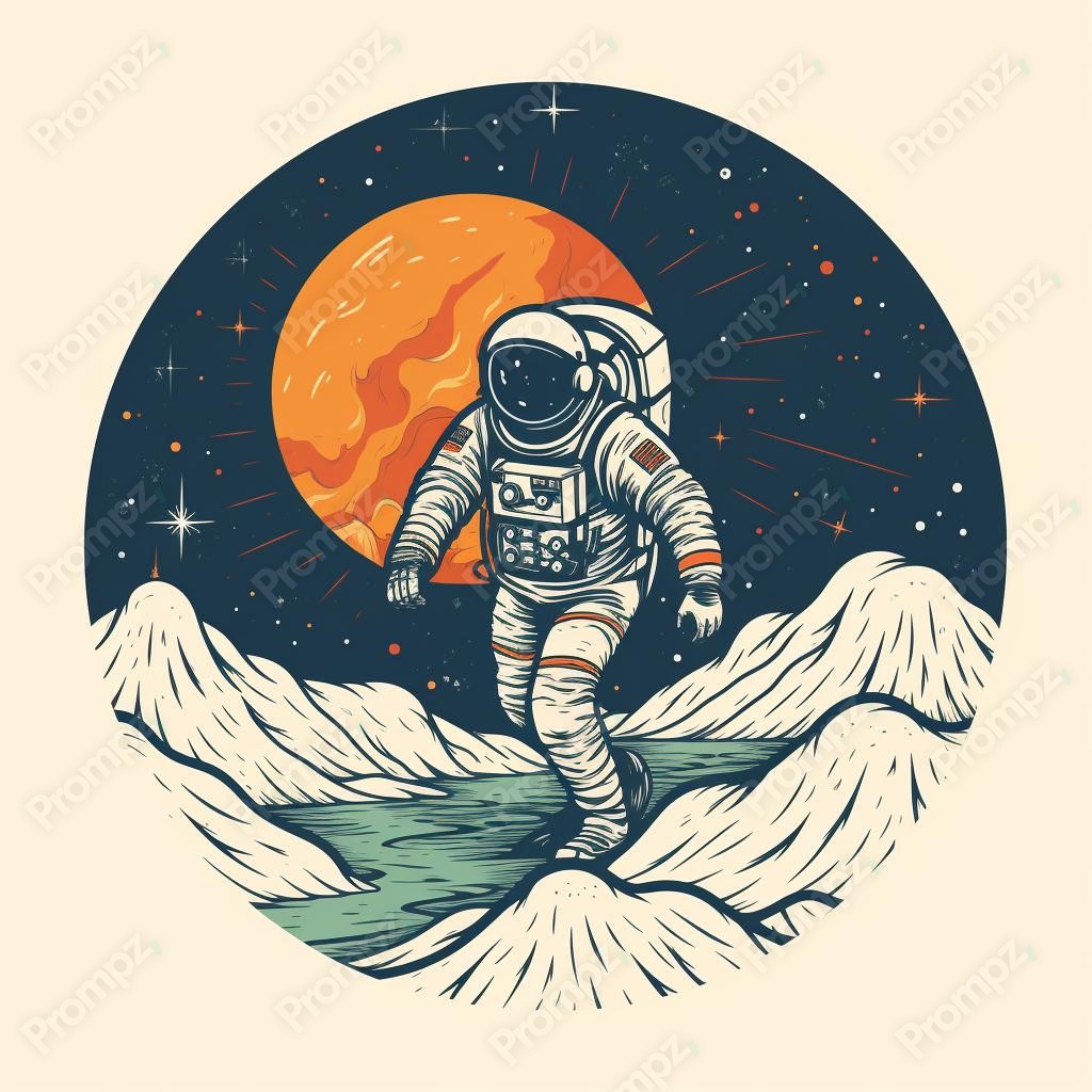 Midjourney V5.2 Prompt for Vintage Logo Design Preview 4