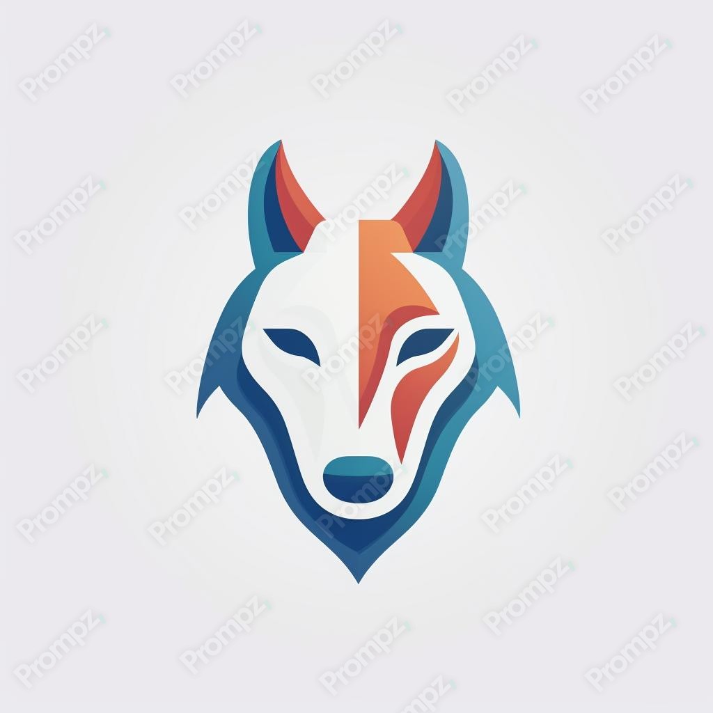 Midjourney V5.2 Prompt for Animal Logo Design Preview 2
