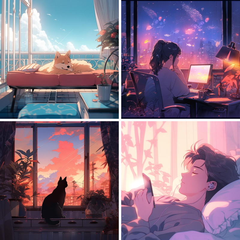 Lofi Art Style
