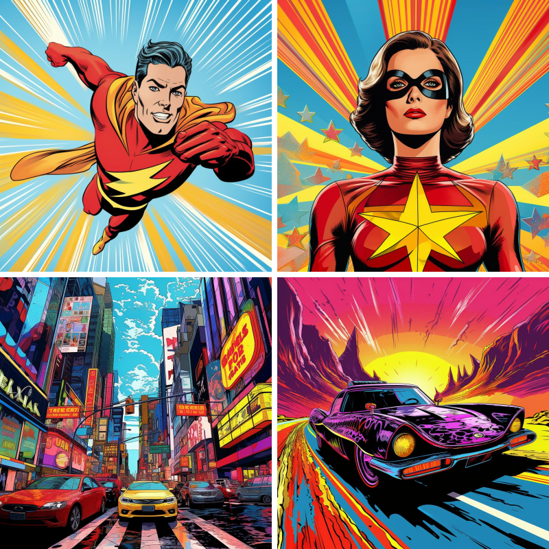 Comic Art Style