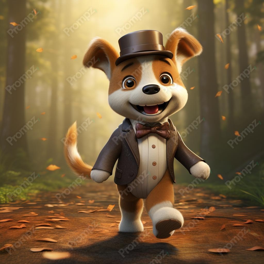Midjourney V5.2 Prompt for Cartoon Illustration of Old Fashion Animals Preview 3