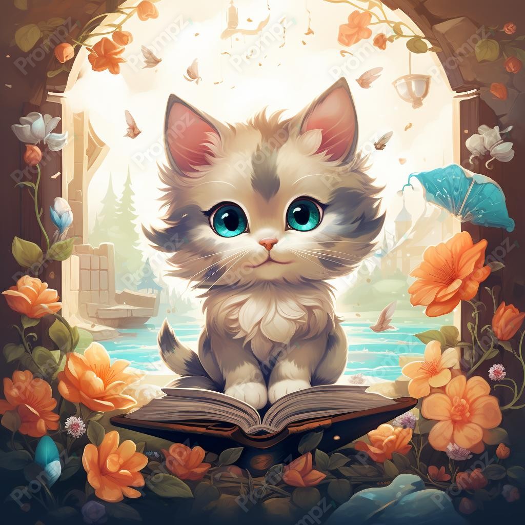 Midjourney V5.2 Prompt for Fairy Tale Animal Illustrations Preview 2