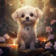 Midjourney V5.2 Prompt for Fairy Tale Animal Illustrations Thumbnail for image example 3