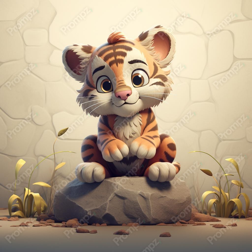 Midjourney V5.2 Prompt for Retro Animals for Children Books Preview 2