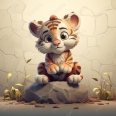 Midjourney V5.2 Prompt for Retro Animals for Children Books Thumbnail for image example 2