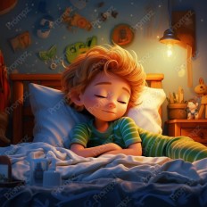 Midjourney V5.2 Prompt for Cartoon Kids Thumbnail for image example 3