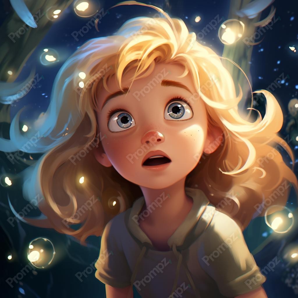 Preview of Midjourney Prompt Glowing Kids Cartoon Style image example 4 Midjourney V5.2 Prompt for Glowing Kids Cartoon Style Preview 4