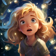 Midjourney V5.2 Prompt for Glowing Kids Cartoon Style Thumbnail for image example 4