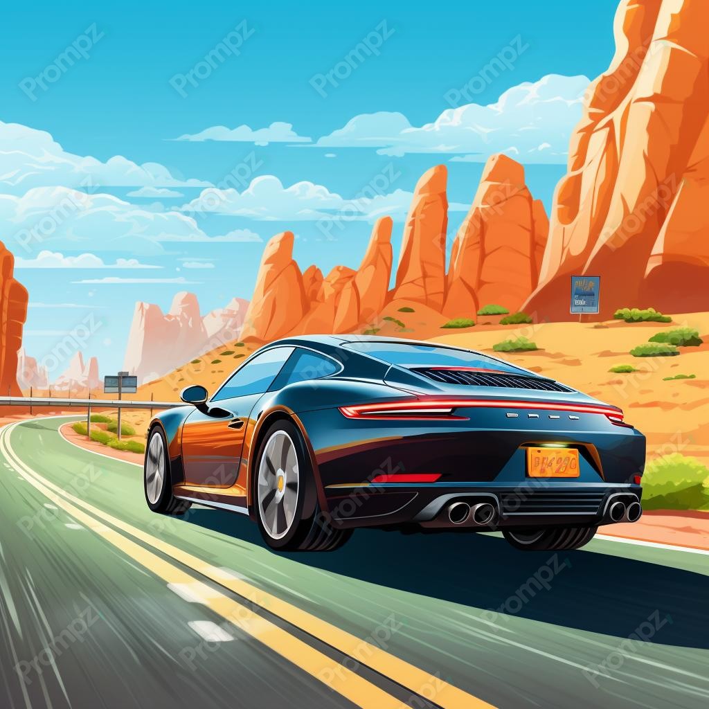 Midjourney V5.2 Prompt for Cartoon Vehicles Preview 3