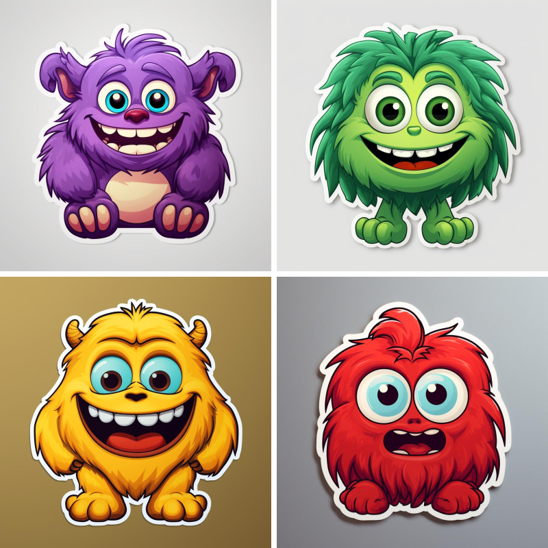 Monster Stickers