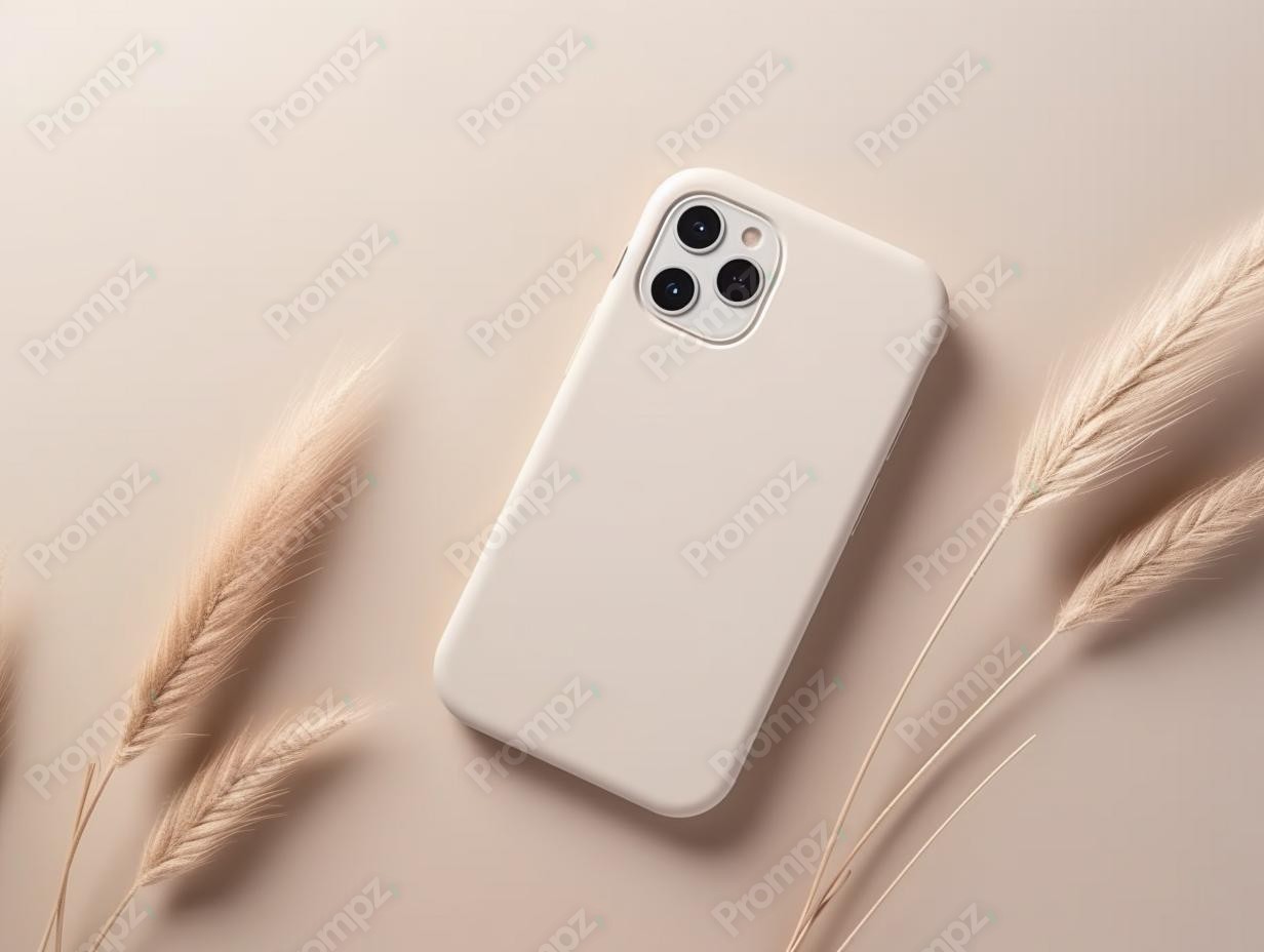 Preview of Midjourney Prompt Phone Case Mockup image example 1 Midjourney V6 Prompt for Phone Case Mockup Preview 1