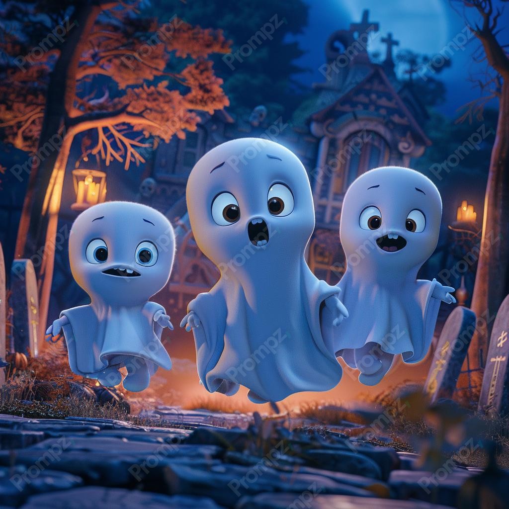 Preview of Midjourney Prompt Halloween Illustration Backgrounds image example 1 Midjourney V6 Prompt for Halloween Illustration Backgrounds Preview 1