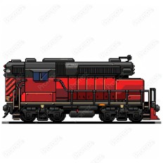 Midjourney V6 Prompt for Pixel and Gaming Vehicles 2D Thumbnail for image example 1