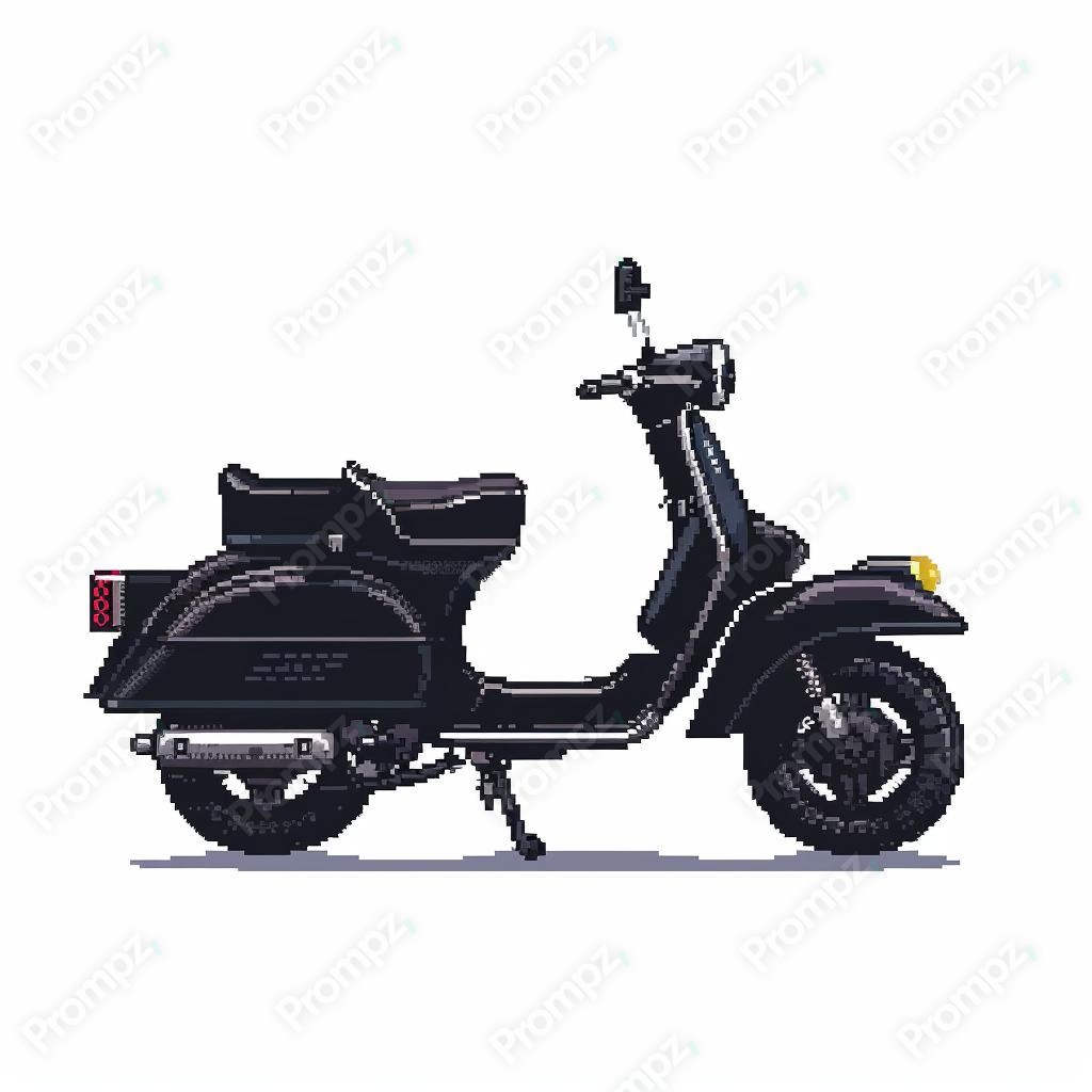 Midjourney V6 Prompt for Pixel and Gaming Vehicles 2D Preview 3