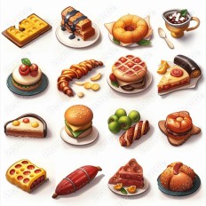 Midjourney V6 Prompt for 3D RPG Gaming Asset Sheet Thumbnail for image example 2
