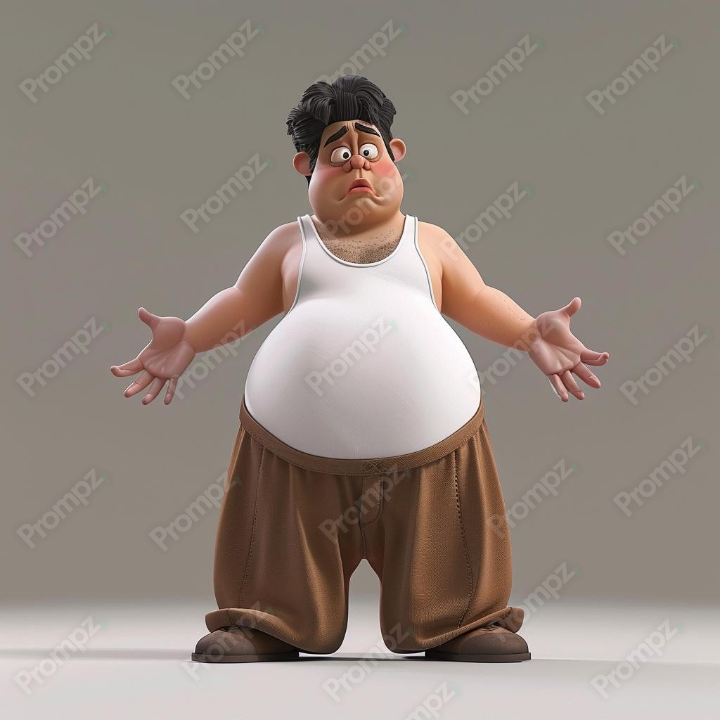 Midjourney V6 Prompt for 3D Gaming Character Preview 3