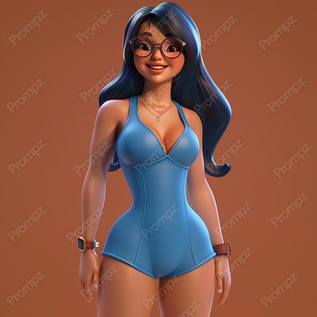 Preview of Midjourney Prompt 3D Gaming Character image example 4 Midjourney V6 Prompt for 3D Gaming Character Preview 4