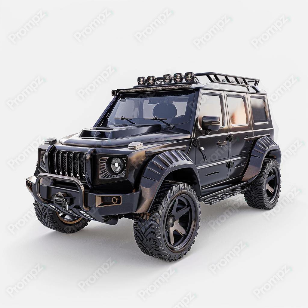 Midjourney V6 Prompt for 3D Gaming Vehicles Preview 1