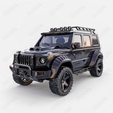 Midjourney V6 Prompt for 3D Gaming Vehicles Thumbnail for image example 1