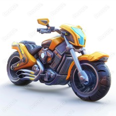 Midjourney V6 Prompt for 3D Gaming Vehicles Thumbnail for image example 3