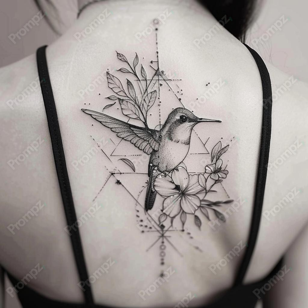 Preview of Midjourney Prompt Ink Illustrations for Tattoos image example 3 Midjourney V6 Prompt for Ink Illustrations for Tattoos Preview 3