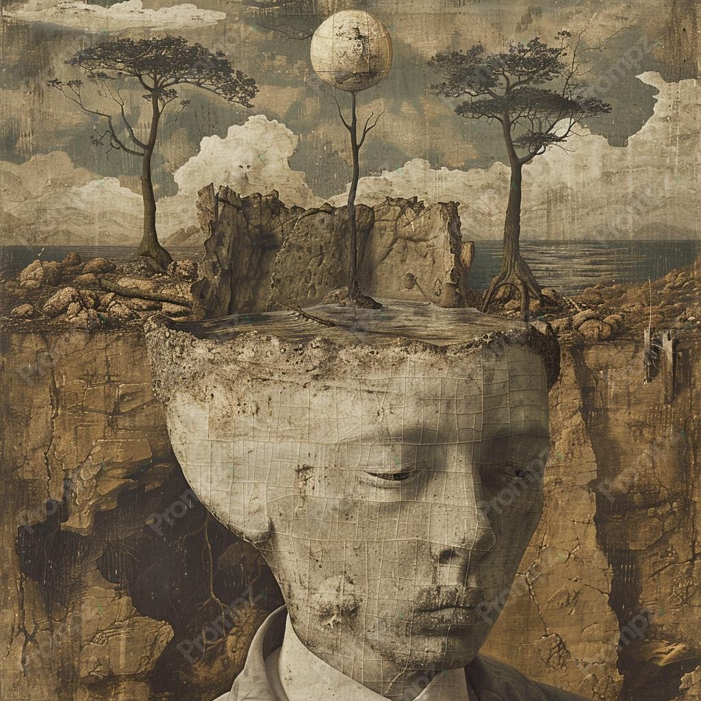 Midjourney V6 Prompt for Surrealism Artworks Preview 3