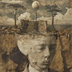 Midjourney V6 Prompt for Surrealism Artworks Thumbnail for image example 3
