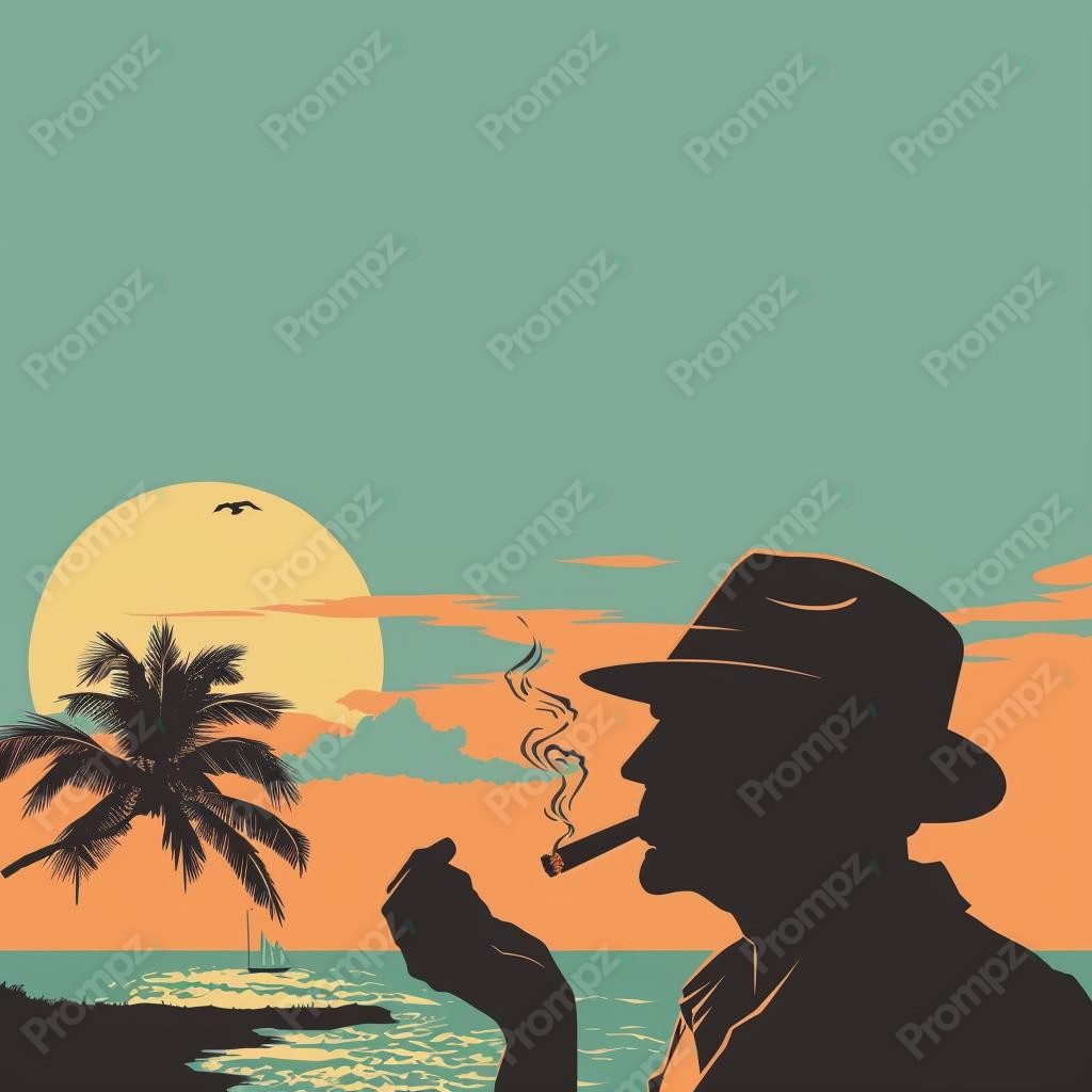 Preview of Midjourney Prompt Silhouette Illustrations of People image example 4 Midjourney V6 Prompt for Silhouette Illustrations of People Preview 4