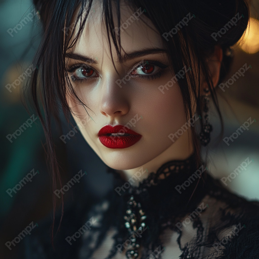 Midjourney V6 Prompt for Gothic Beauty Image Generation Prompts Preview 2