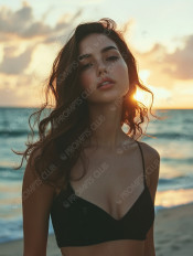 Midjourney V6 Prompt for AI Babe Thumbnail for image example 2