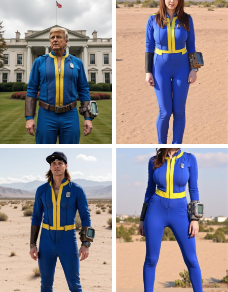 Flux AI undefined Model for Fallout Vault jumpsuits & Pip-Boy