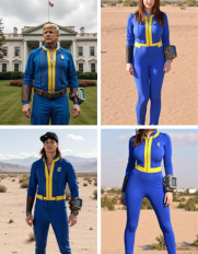 Fallout Vault jumpsuits & Pip-Boy
