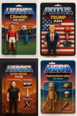 Action Figure Blister Pack