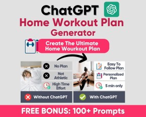 GPT Chat gpt-3.5-turbo Prompt for Home Workout Plan Generator Prompt Thumbnail for image example 1